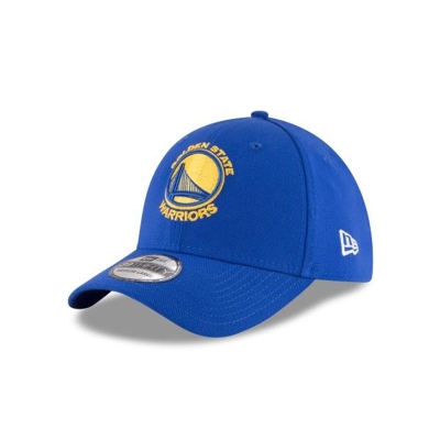 Blue Golden State Warriors Hat - New Era NBA Team Classic 39THIRTY Stretch Fit Caps USA4286509